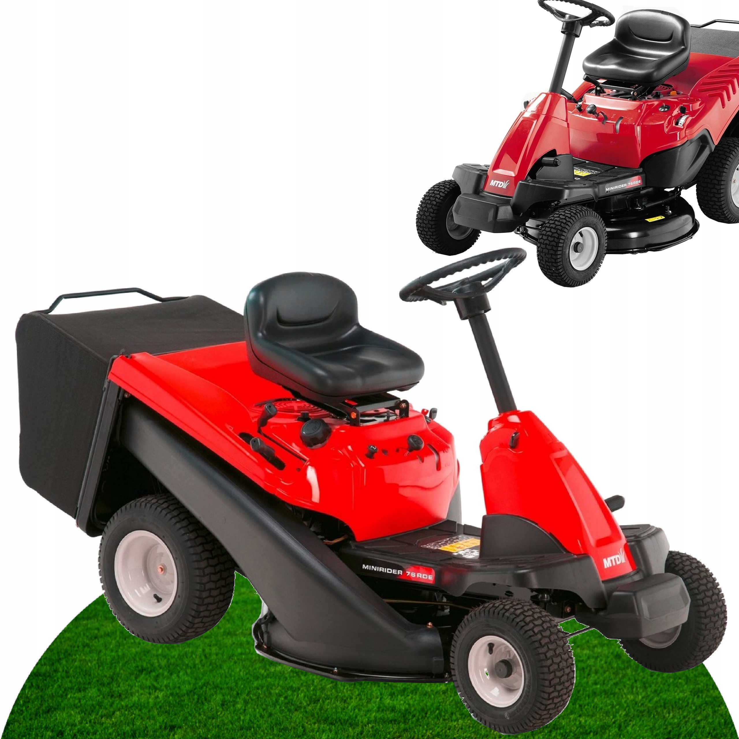 MTD 13A726SD600 benzínová kosačka na trávu 76 cm červená